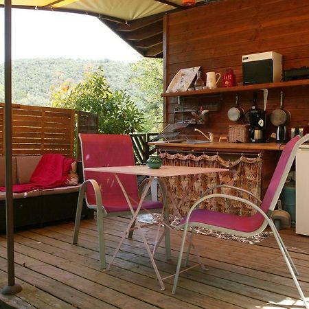 Villa le refuge des pots rouges à Cros  Extérieur photo